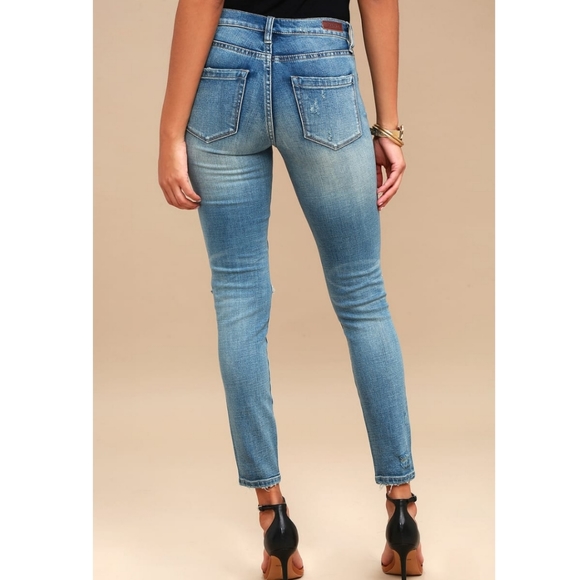 BLANKNYC The Bond Mid Rise Skinny Jeans - Picture 9 of 12